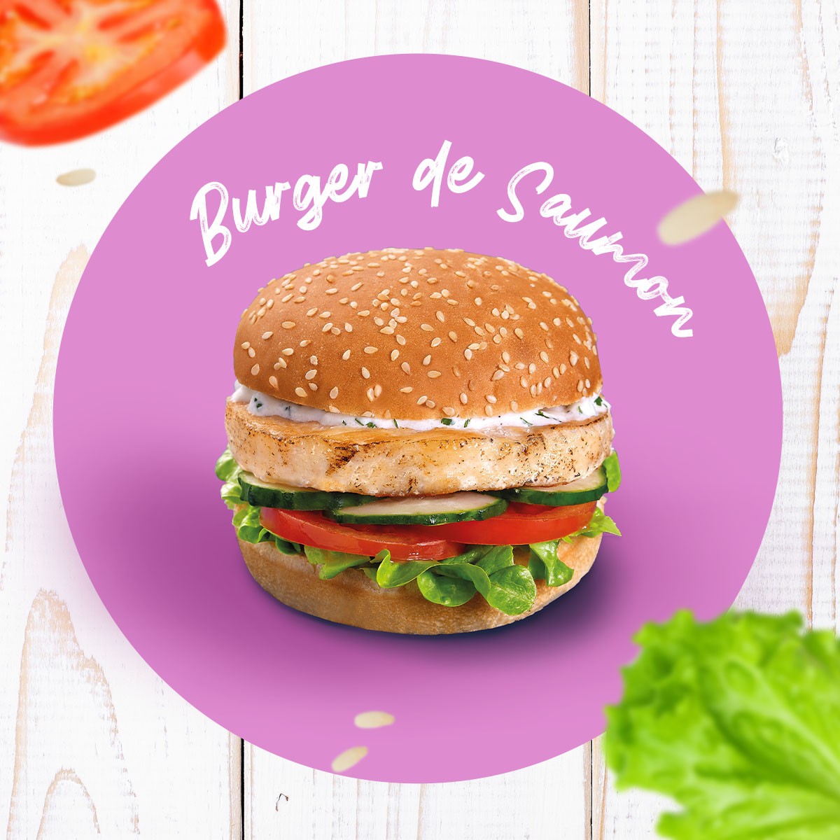 Burger de Saumon