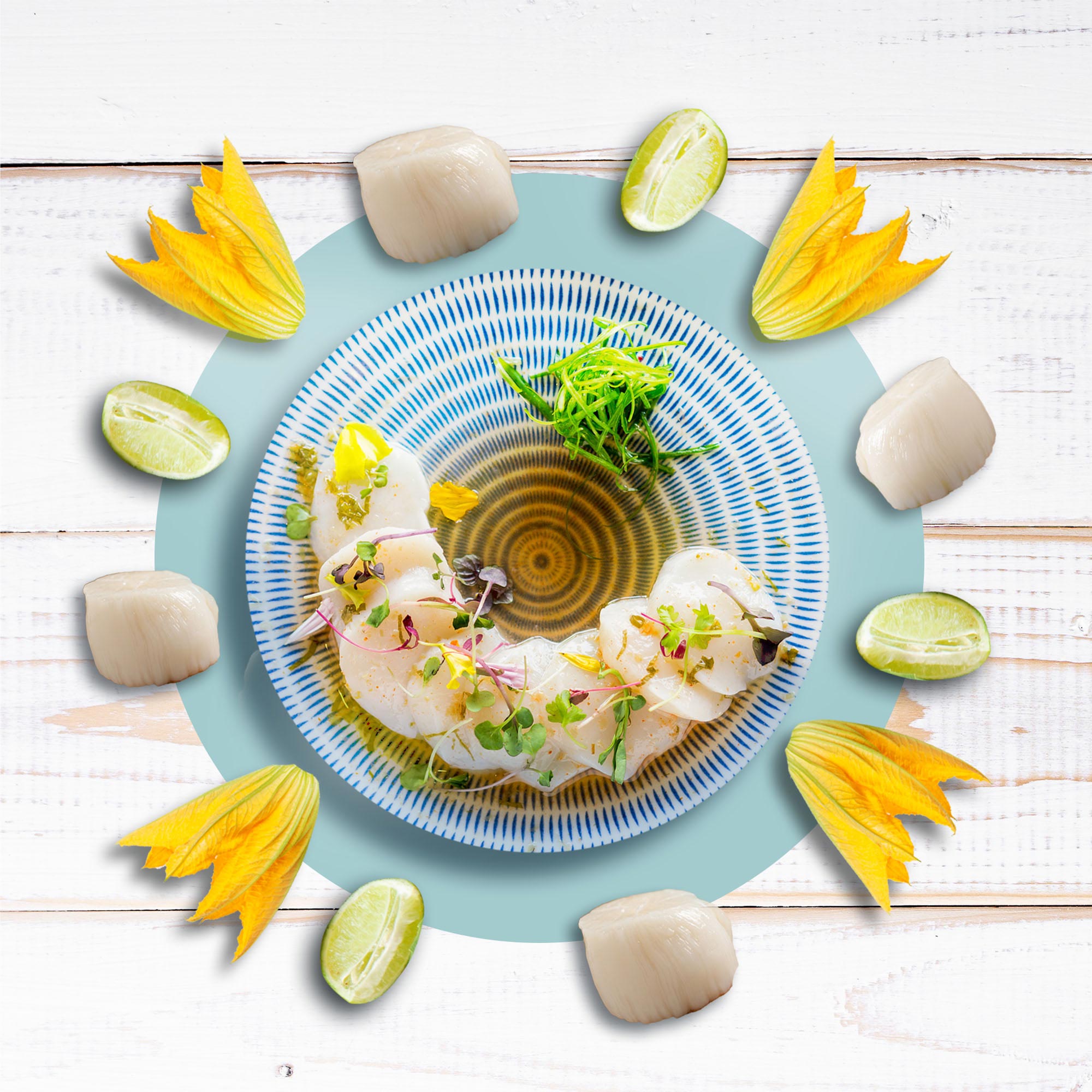 Ceviche de Noix de Saint-Jacques