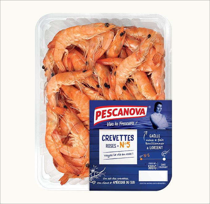 Crevettes Roses 80/100