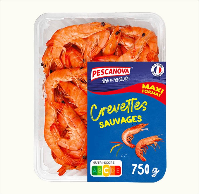 Crevettes Sauvages Maxi Format