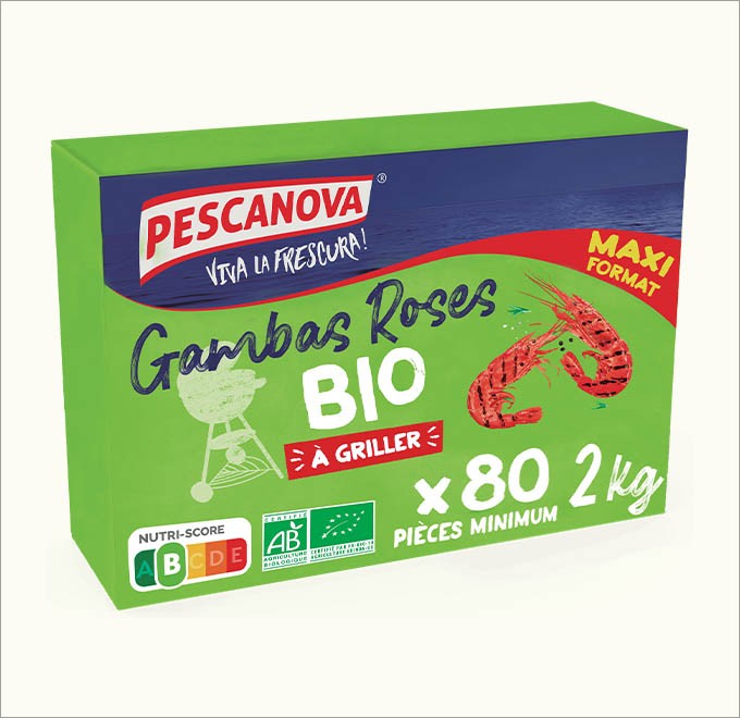 Gambas Roses BIO
 Maxi Format