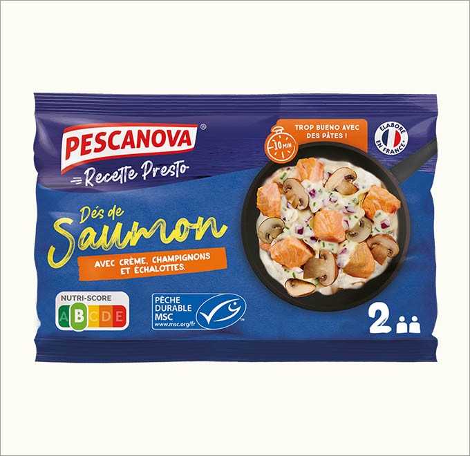 Dés de Saumon