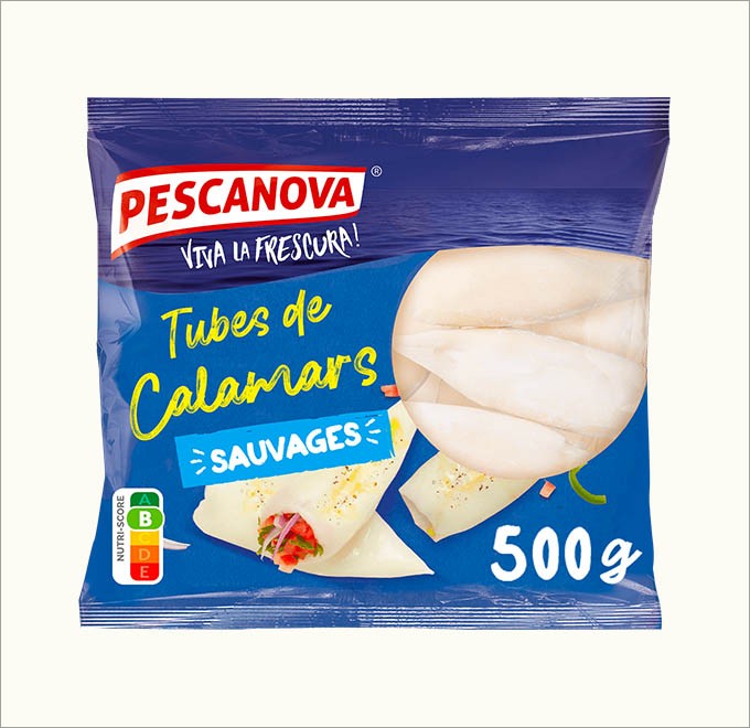 Tubes de Calamars Sauvages