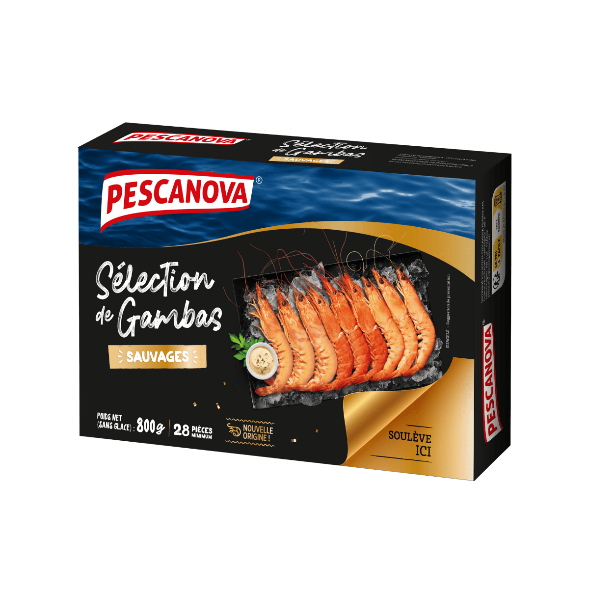 Sélection de Gambas Sauvages