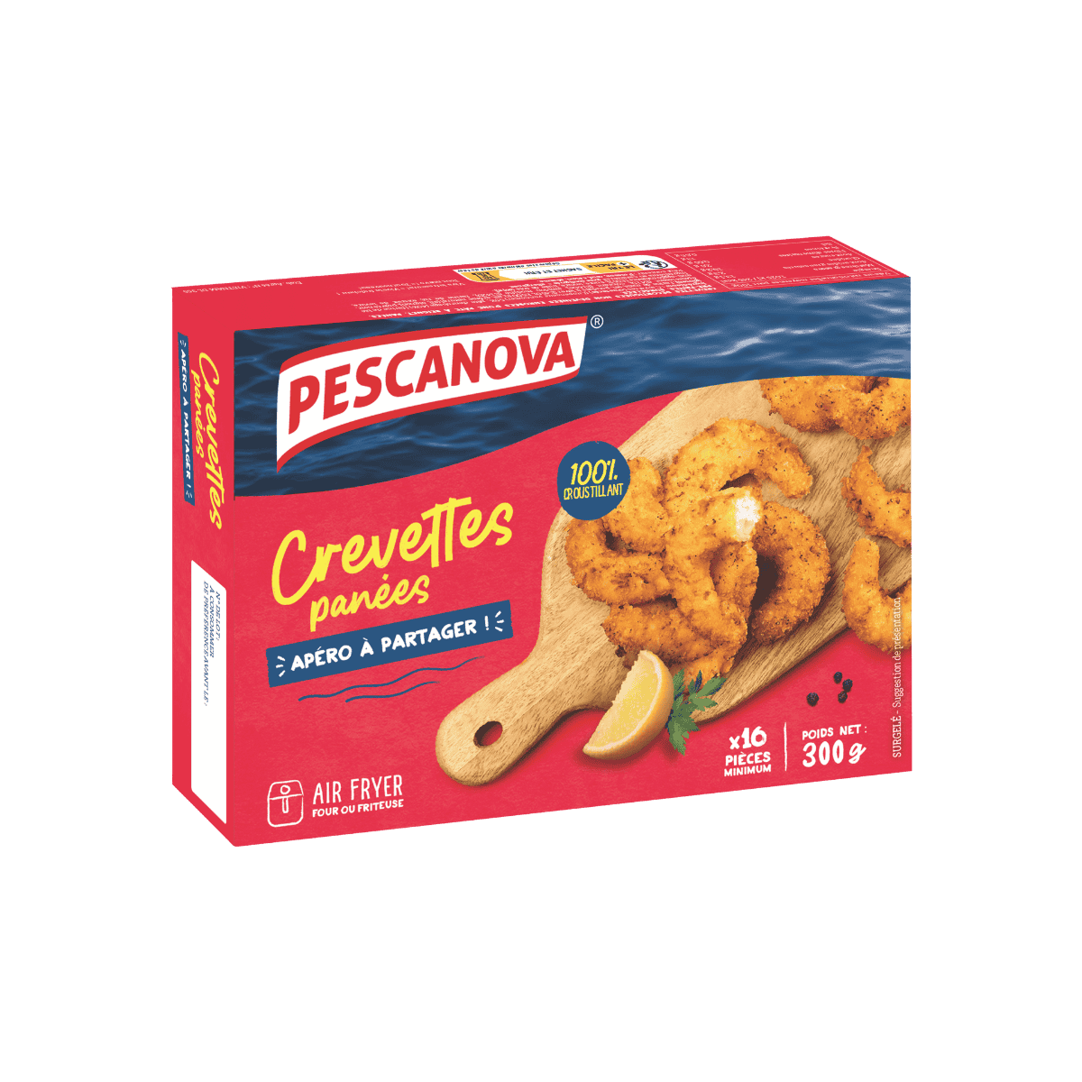 Crevettes panées