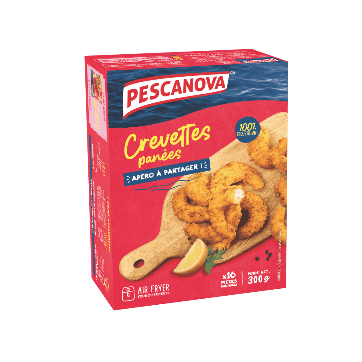pescanova crevettes panées